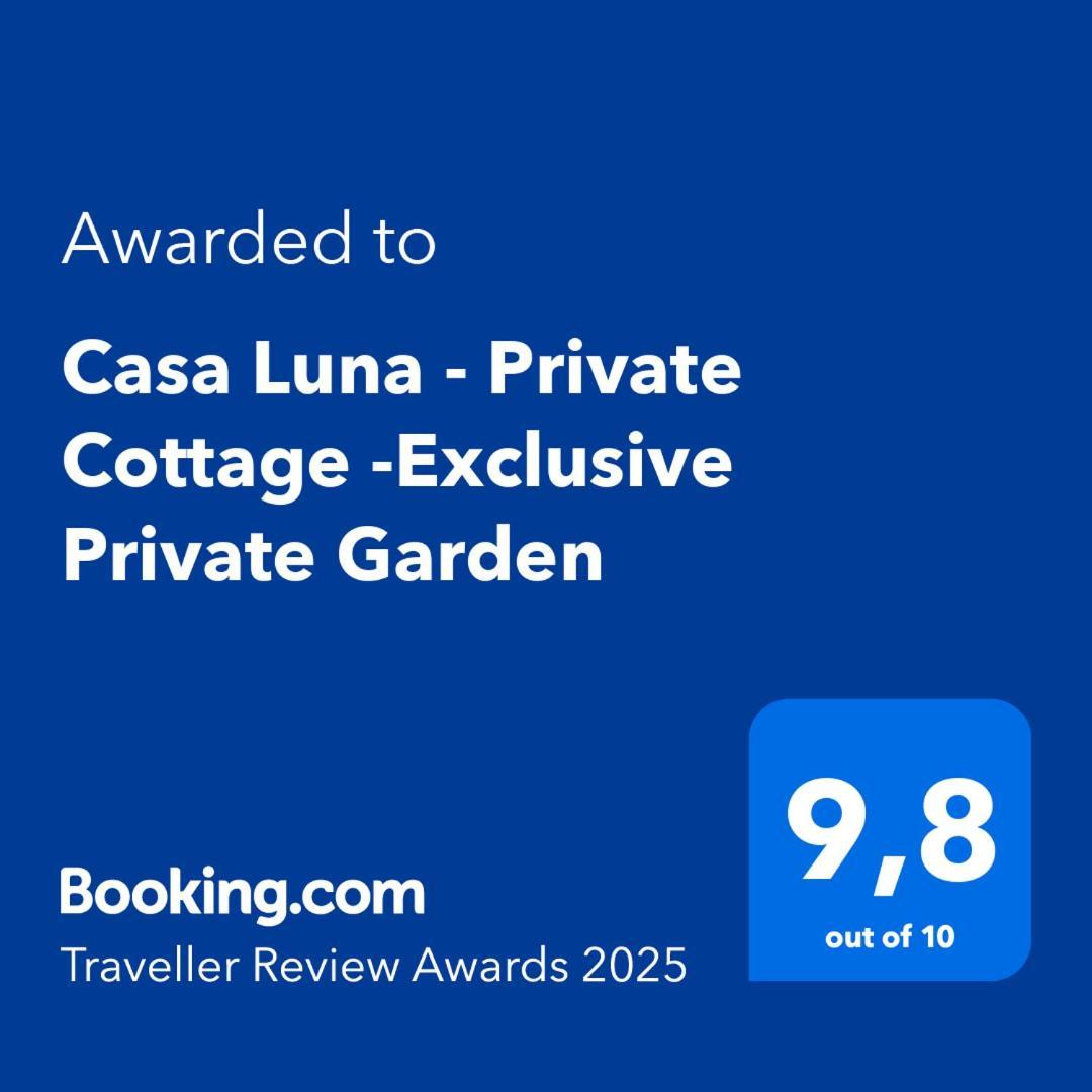 Casa Luna - Private Cottage -Exclusive Private Garden Барґа Екстер'єр фото